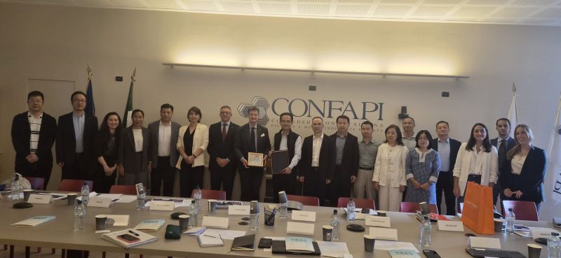 Confapi incontra a Roma una delegazione cinese del Comune di Shenzhen
