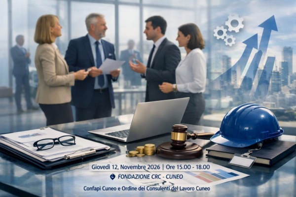 12 novembre - Seminario formativo “PIÙ VALORE AL LAVORO, PIÙ VALORE ALL’IMPRESA”